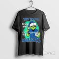 Officials Trending The Grinch They Hate Us Because They Aint Us Seattle Mariners Christmas Tee