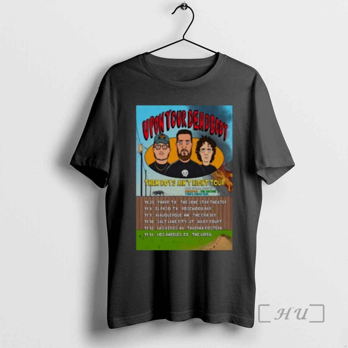 Officials Trending Upon Your Dead Body Tour 2025 Tee Shirt Sweater