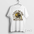 Officials Trending Western Michigan University Broncos Fight On For 1980 Football Helmet Tee Shirt Sweater