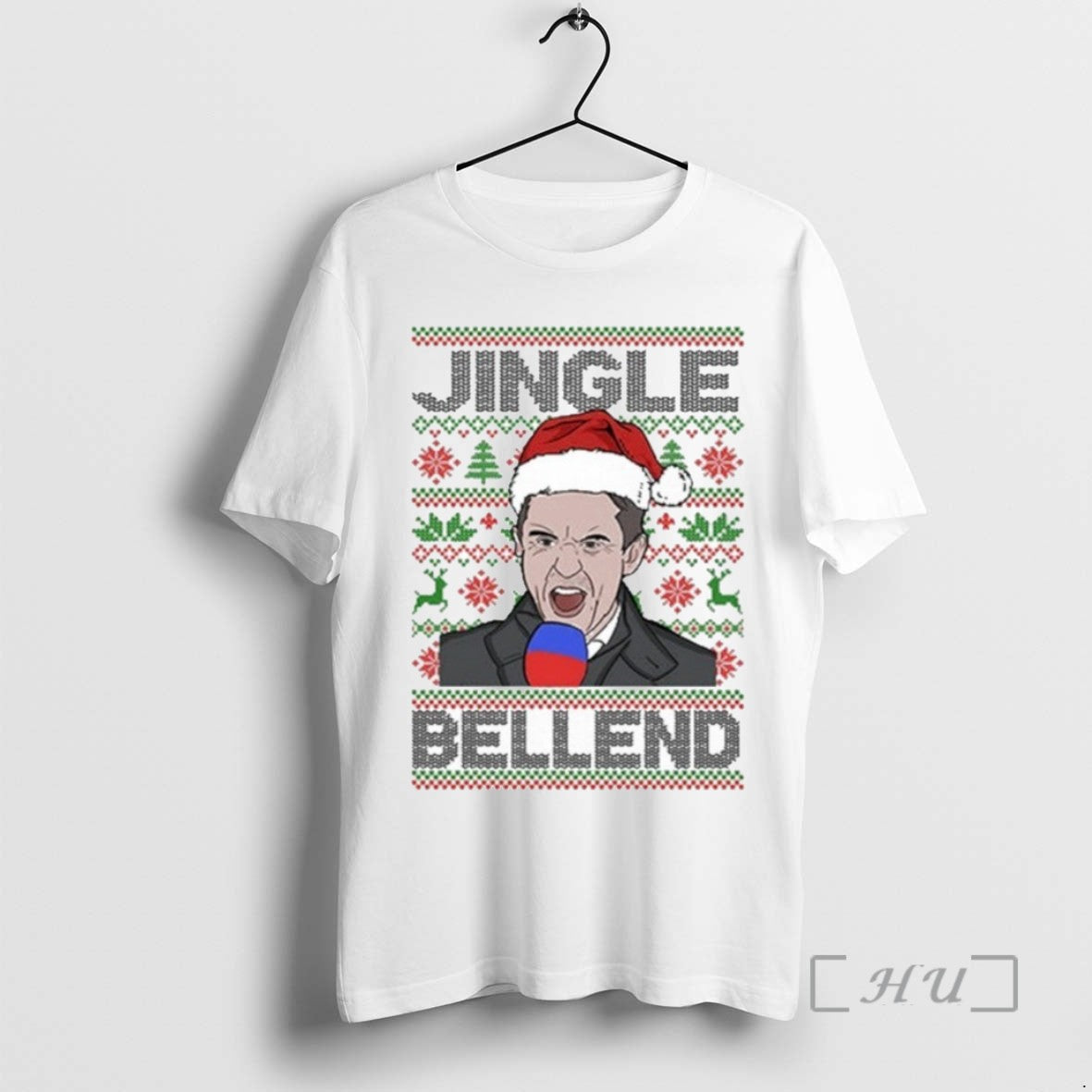 Officials Trending Gary Neville Jingle Bell End Christmas Tee Shirt Sweater