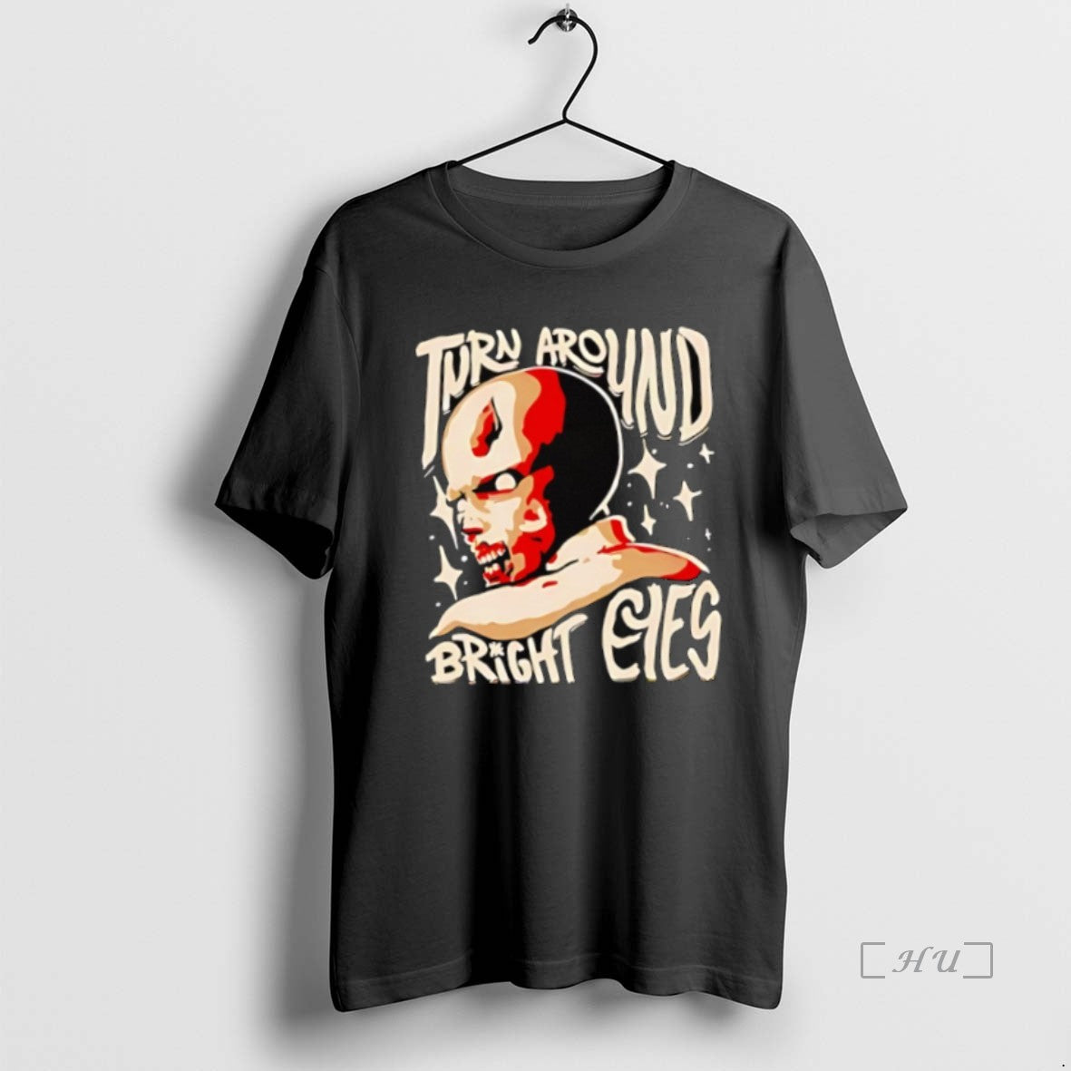 Officials Turn Around Bright Eyes Zombie T Shirt Sweater