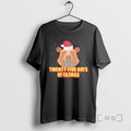Officials Twenty Five Days Of Fazmas Bear Santa Hat Graphic T Shirt Sweater