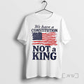 Officials Us Flag We Have A Constitution Not A King