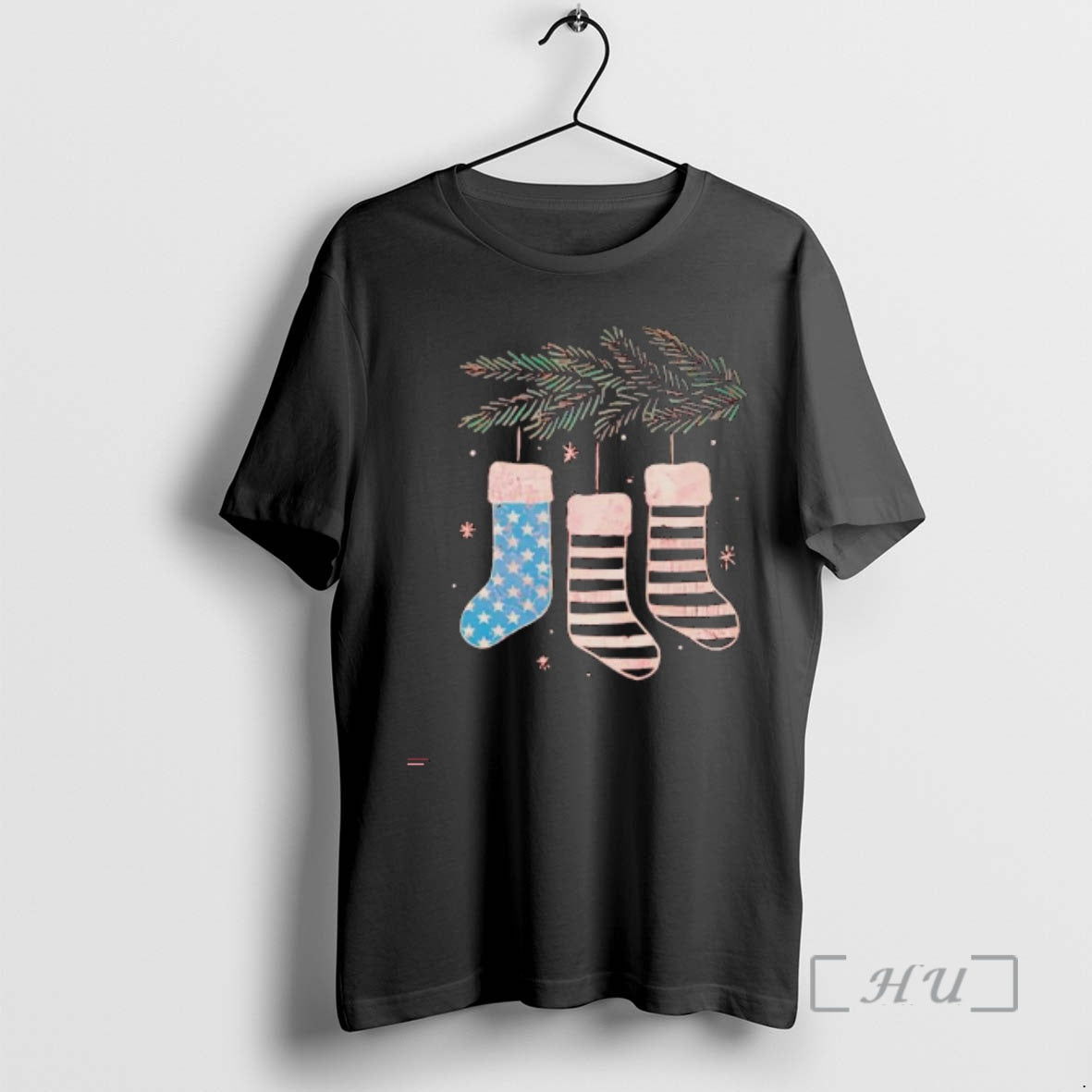 Officials Usa Stockings Christmas Premium T Shirt Sweater