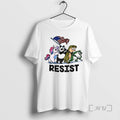 Officials Unicorn Panda Alligator Frog Resist No Kings American Flag Political