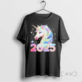 Officials Unicorn Galaxy Sparkle 2025 Pastel Year