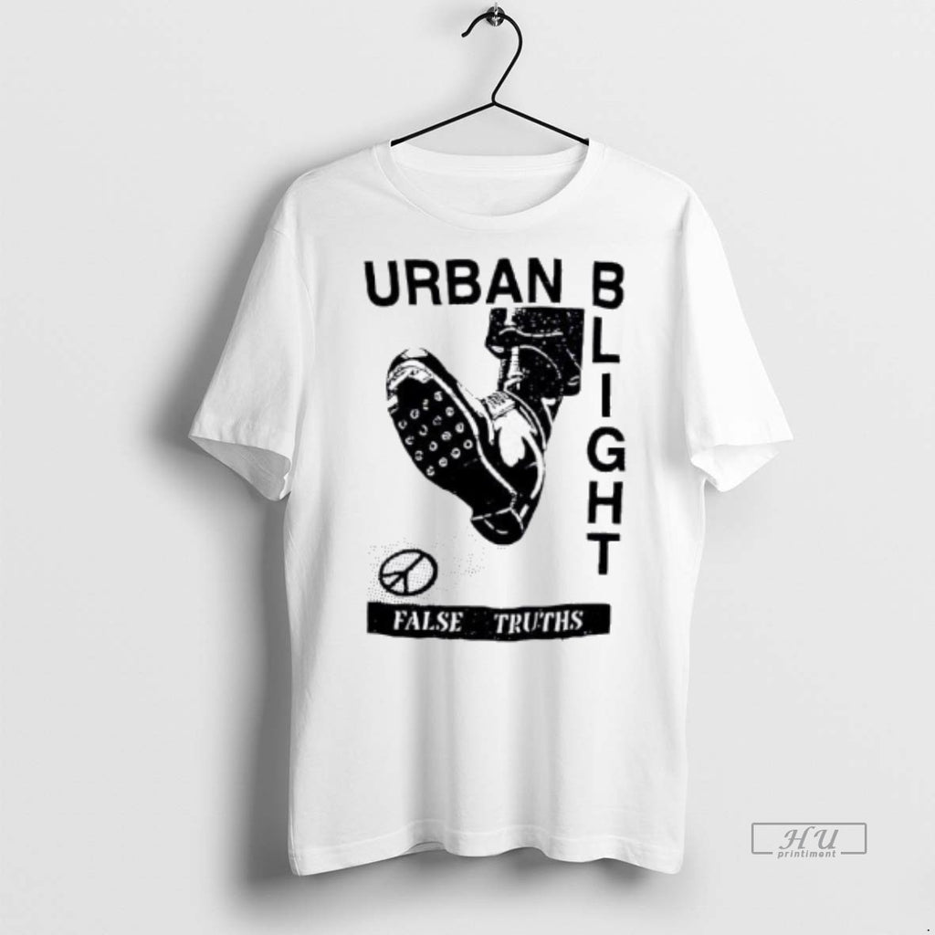 Officials Urban Blight Boot False Truths Premium Tee Shirt Sweater
