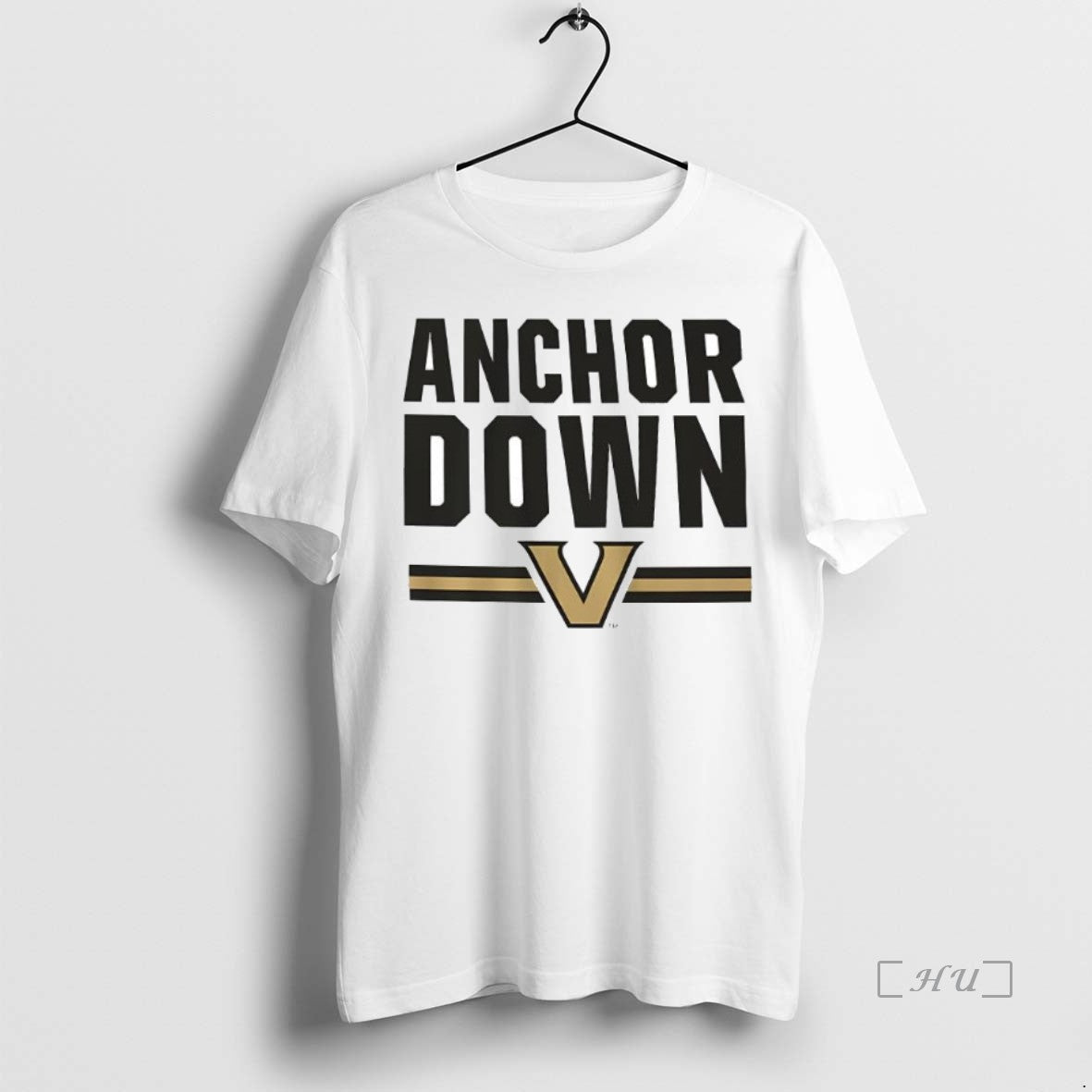 Officials Vanderbilt Commodores Anchor Down Text T Shirt Sweater
