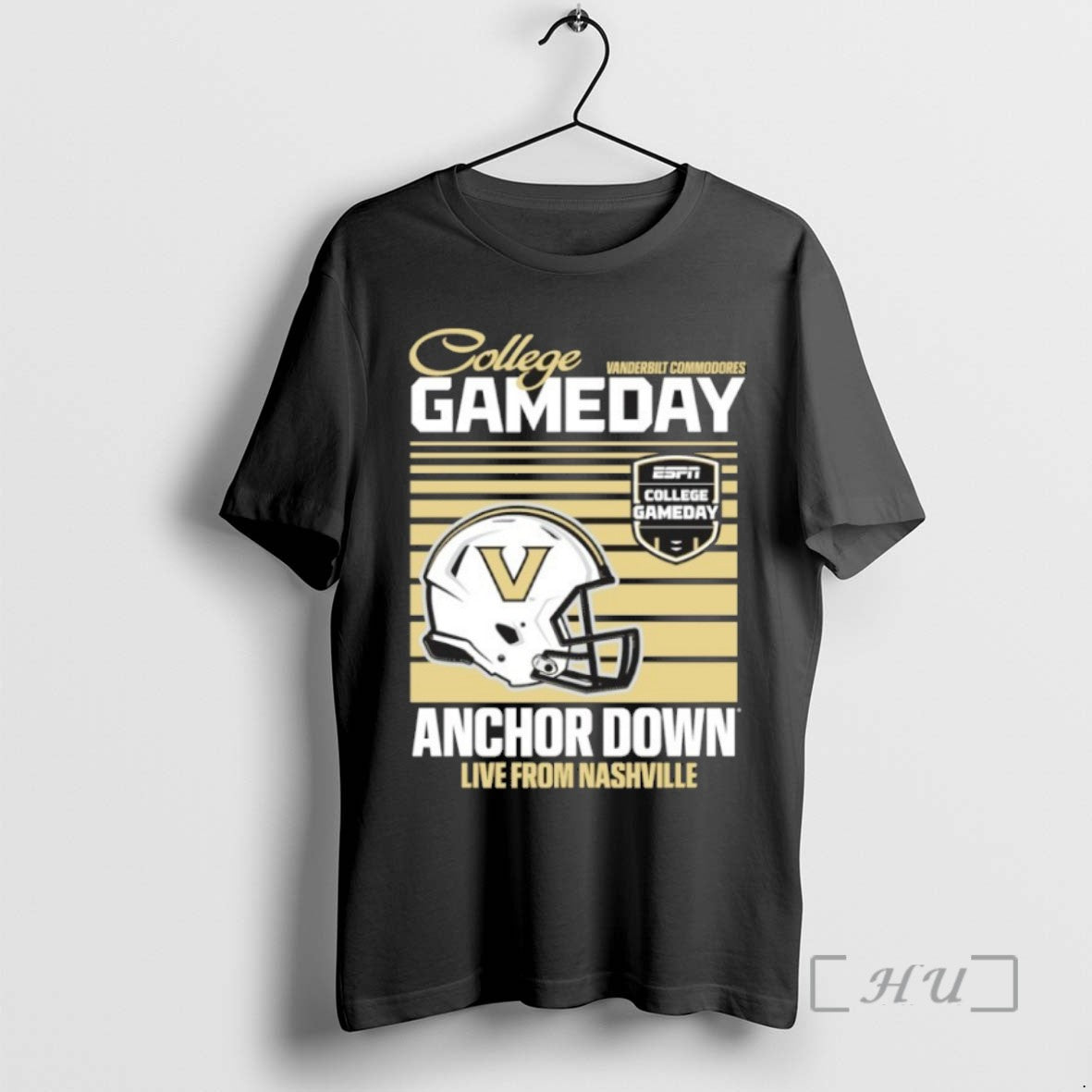 Officials Vanderbilt Commodores College Gameday 2025 Anchor Down Vintage T Shirt Sweater