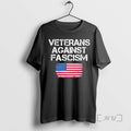 Officials Veterans Against Fascism American Flag