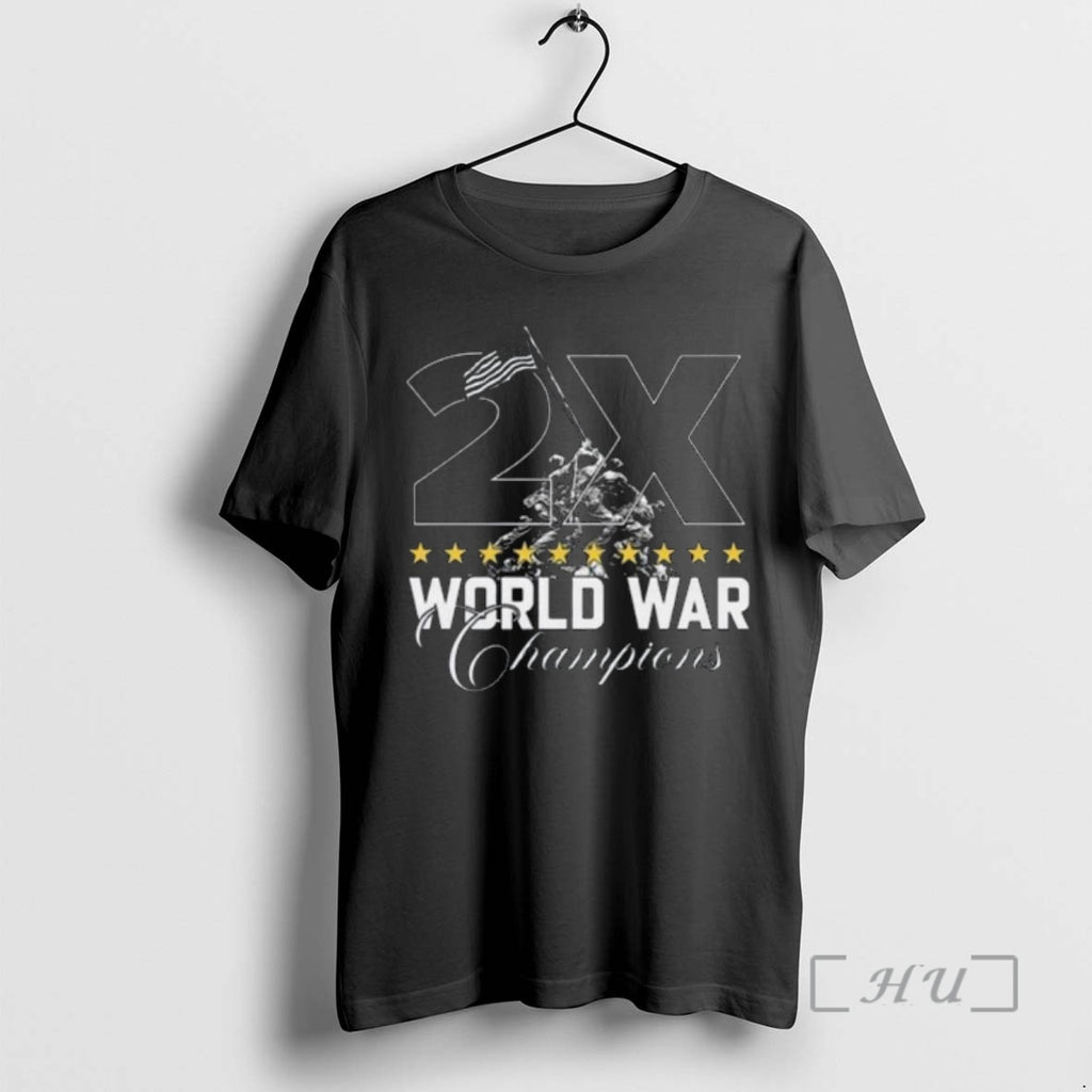 Officials Veterans Day 2025 2x World Champ Premium T Shirt Sweater