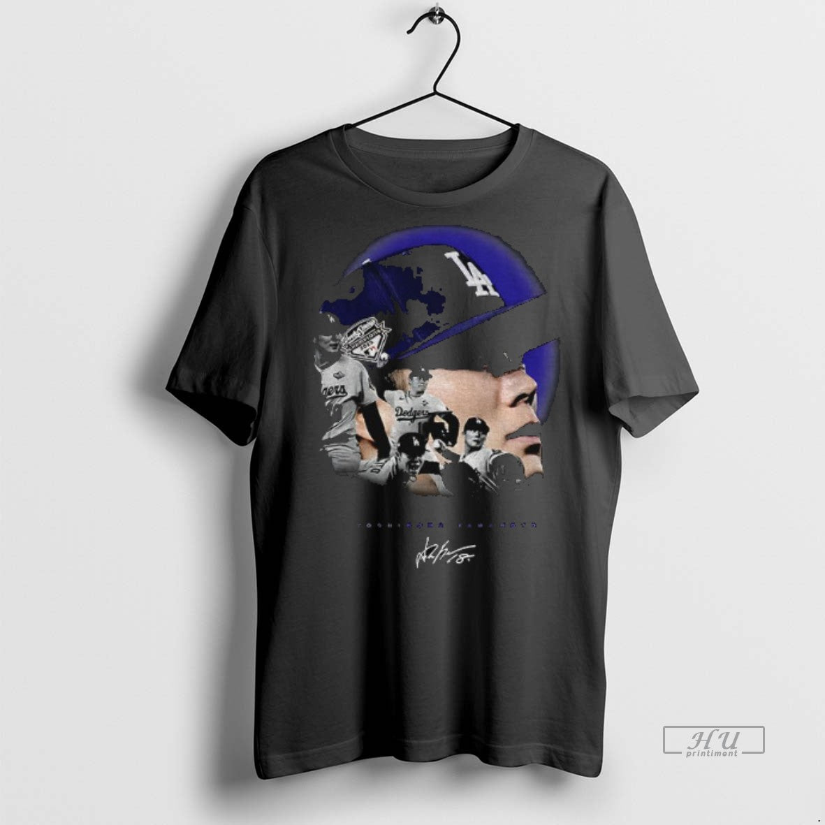 Officials Vintage Yamamoto Dodgers Mvp Signature Premium Tee Shirt Sweater
