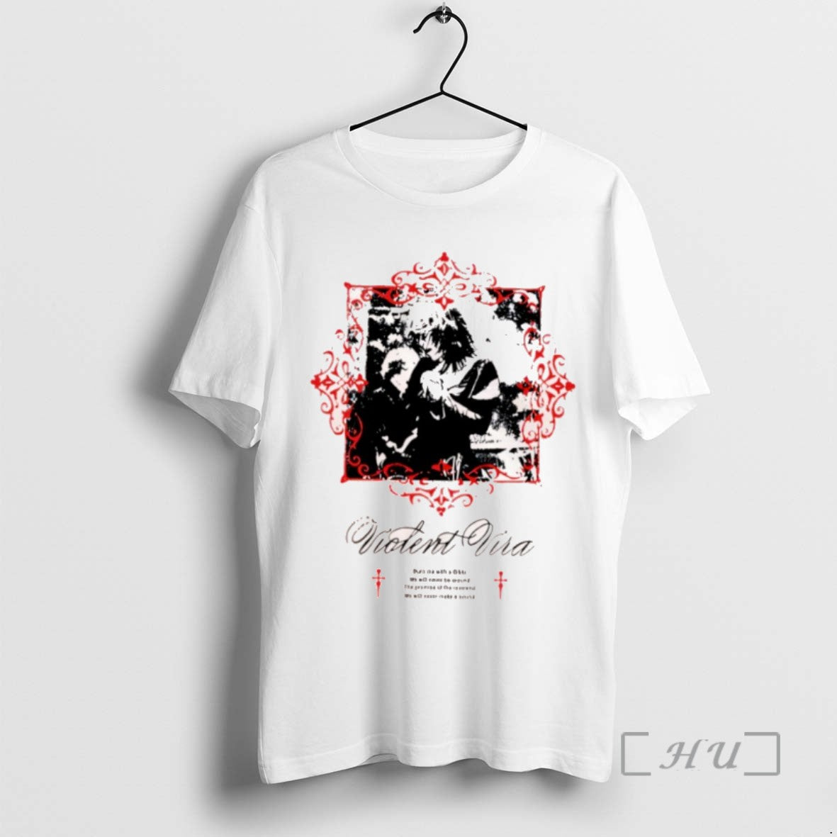 Officials Violent Vira Lover Of A Ghost Graphic Tee Shirt Sweater