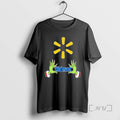Officials Walmart X Grinch Hands Merry Christmas Tee Shirt Sweater