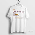 Officials Washington Commanders Dad Definition Graphic Tee Shirt Sweater