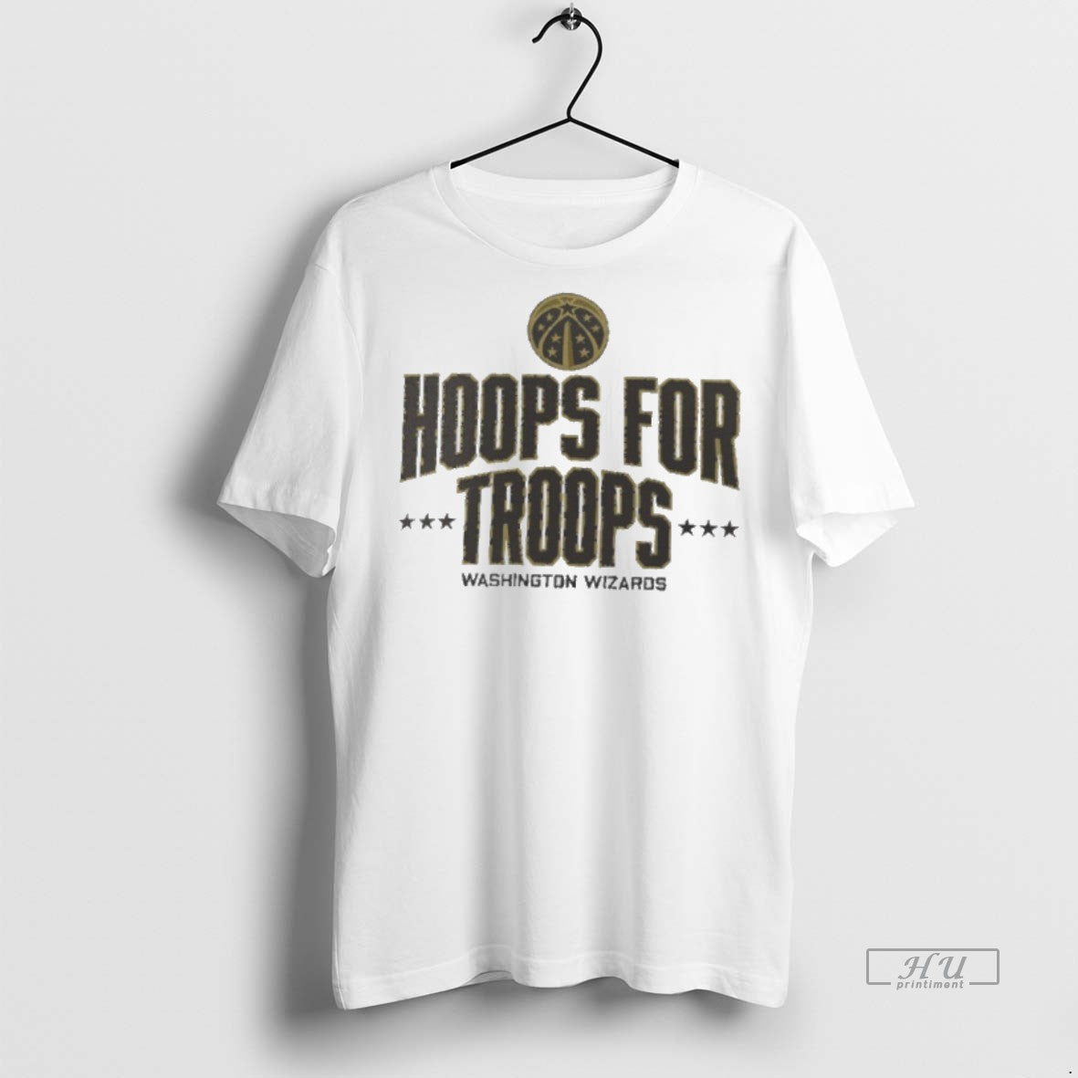 Officials Washington Wizards Nba Hoops For Troops Premium Tee Shirt Sweater