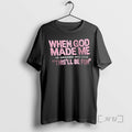 Officials When God Made Me He Grinned And Said Thisll Be Fun Premium T Shirts