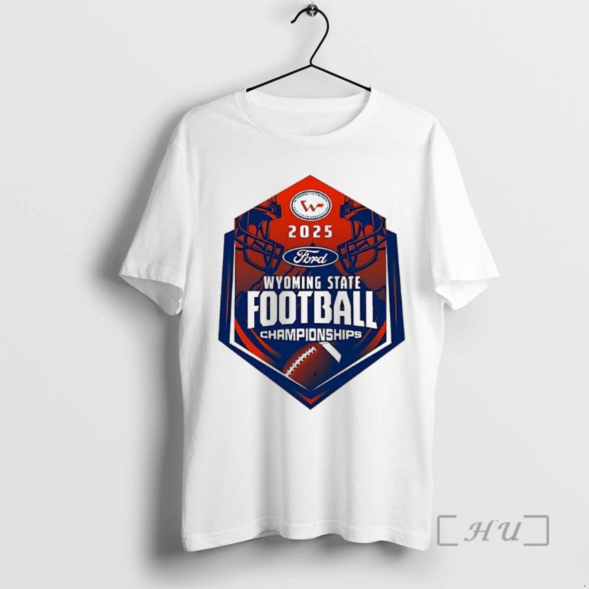 Officials Wyoming State Football Activities Association 2025 Championship Logo