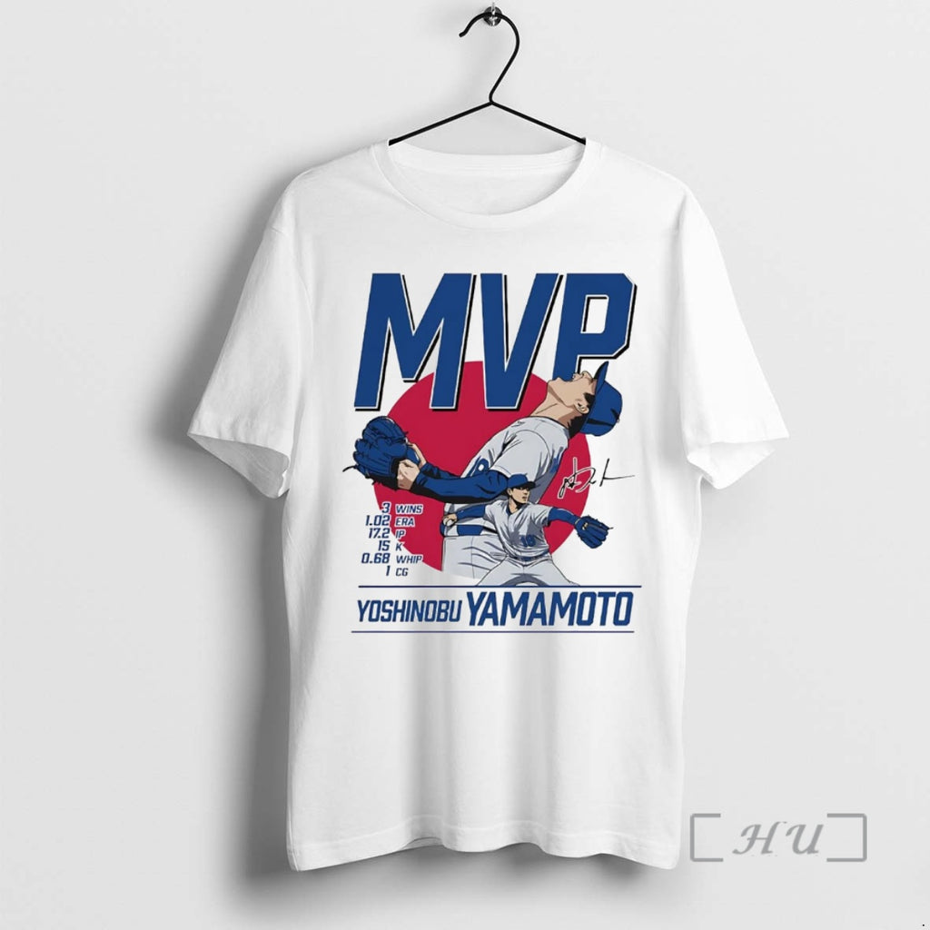 Officials Yoshinobu Yamamato Series Mvp Premium T Shirt Sweater