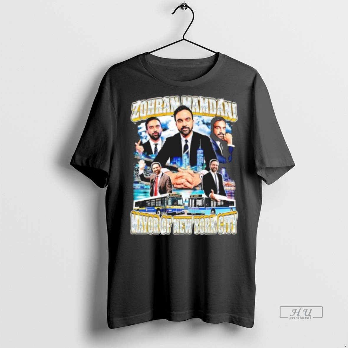 Officials Zohran Mamdani Mayor Of The New York City Vintage Premium Tee Shirt Sweater