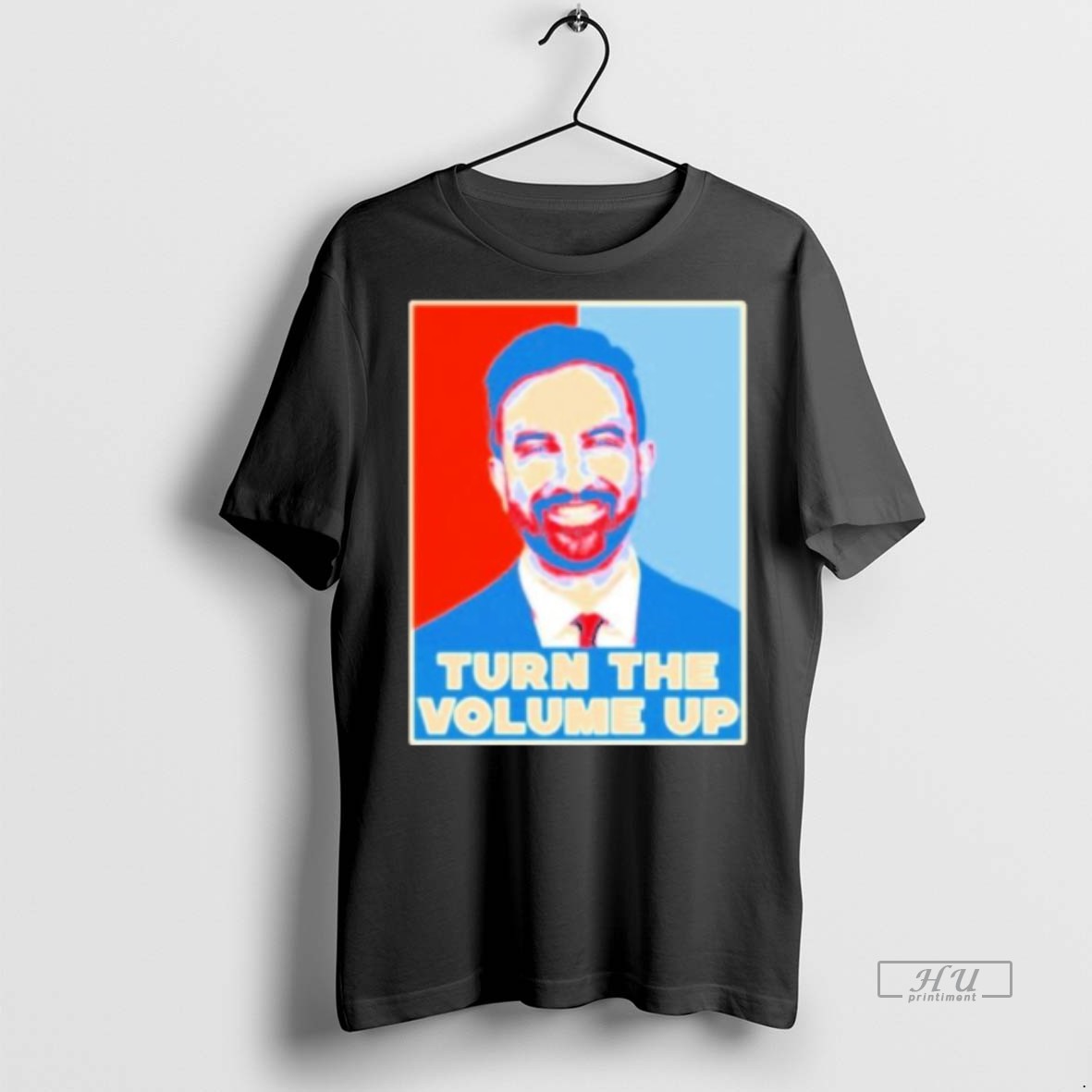 Officials Zohran Mamdani Turn The Volume Up Hope Premium Tee Shirt Sweater