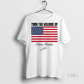 Officials Zohran Mamdani Turn The Volume Up Nyc American Flag Signature Premium Tee Shirt Sweater