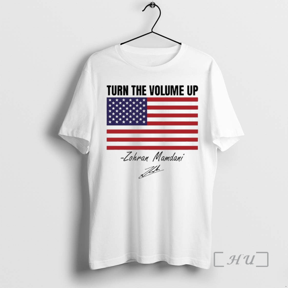 Officials Zohran Mamdani Turn The Volume Up American Flag Signature