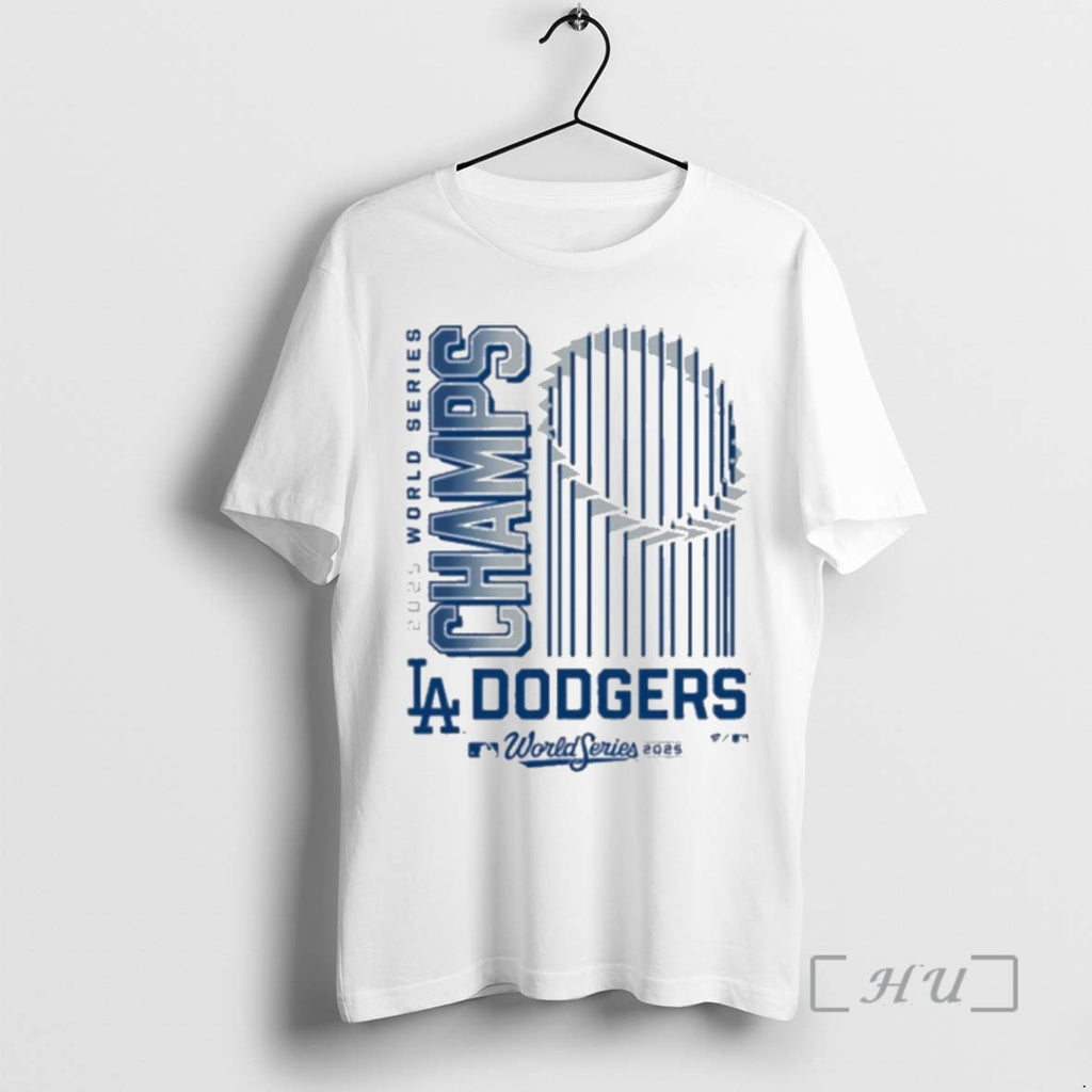 Officials Dodgers Blue 2025 World Series Champions Premium T Shirt Sweater