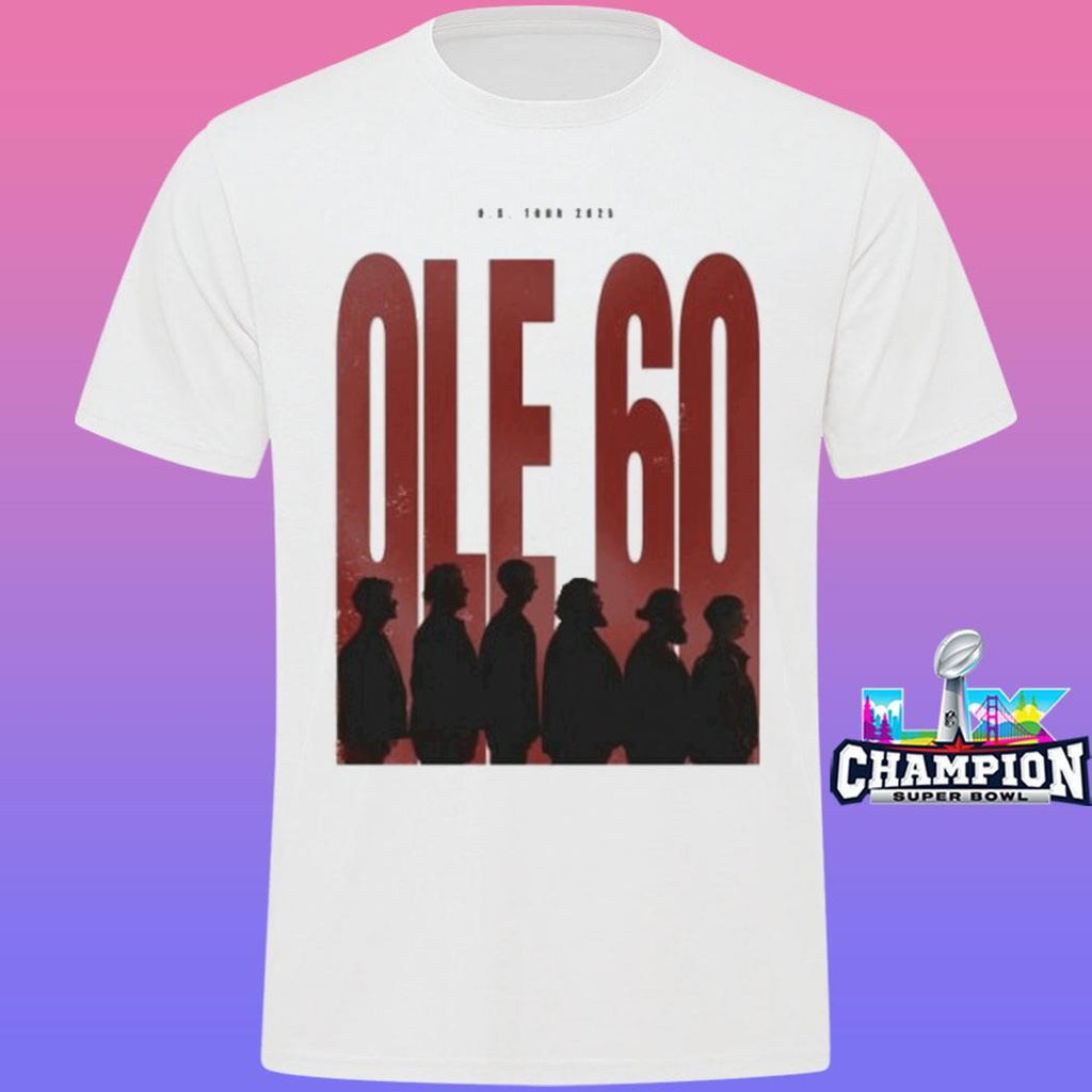 Ole 60 2025 White Tour Shirt