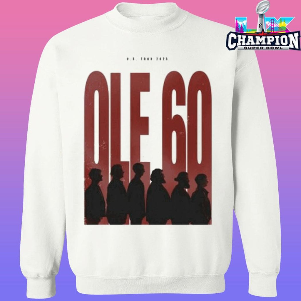 Ole 60 2025 White Tour Shirt