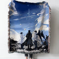 Omniscient Reader Woven Tapestry Throw Blanket with Fringe
