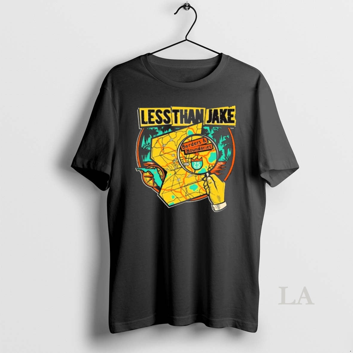 Original 2025 Less Than Jake Borders And Boundaries Anniversary