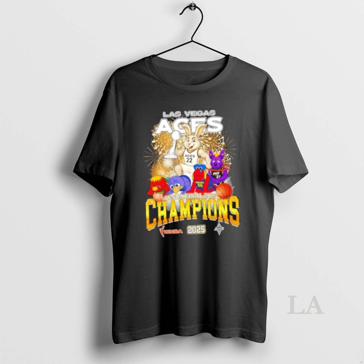 Original 2025 Wnba Finals Champions Winner Las Vegas Aces Mascots