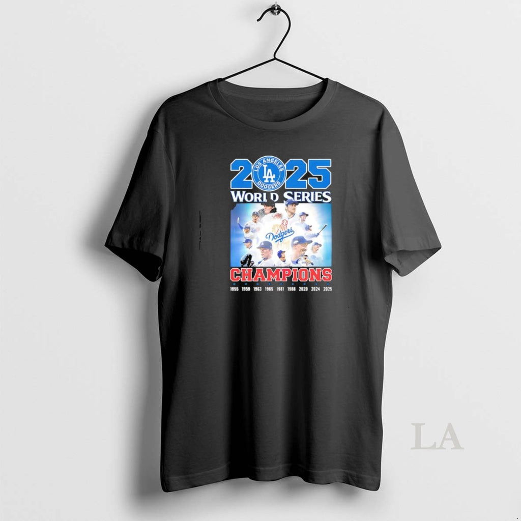 Original 2025 World Series Champions La Dodgers Graphic
