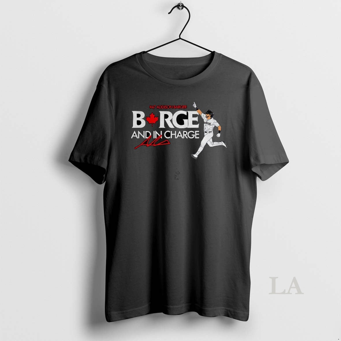 Original Addison Barger Barge And In Charge Signature