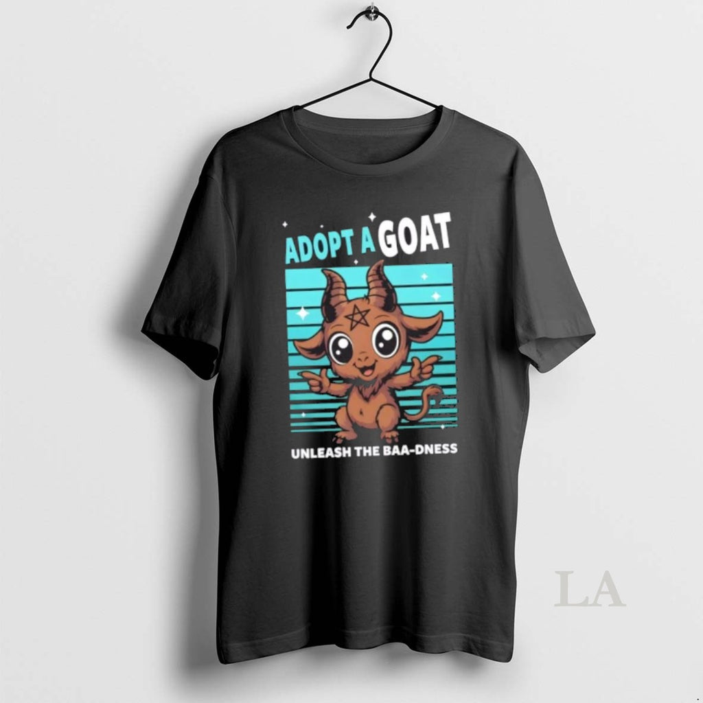 Original Adopt A Goat Cute Baphomet Occult