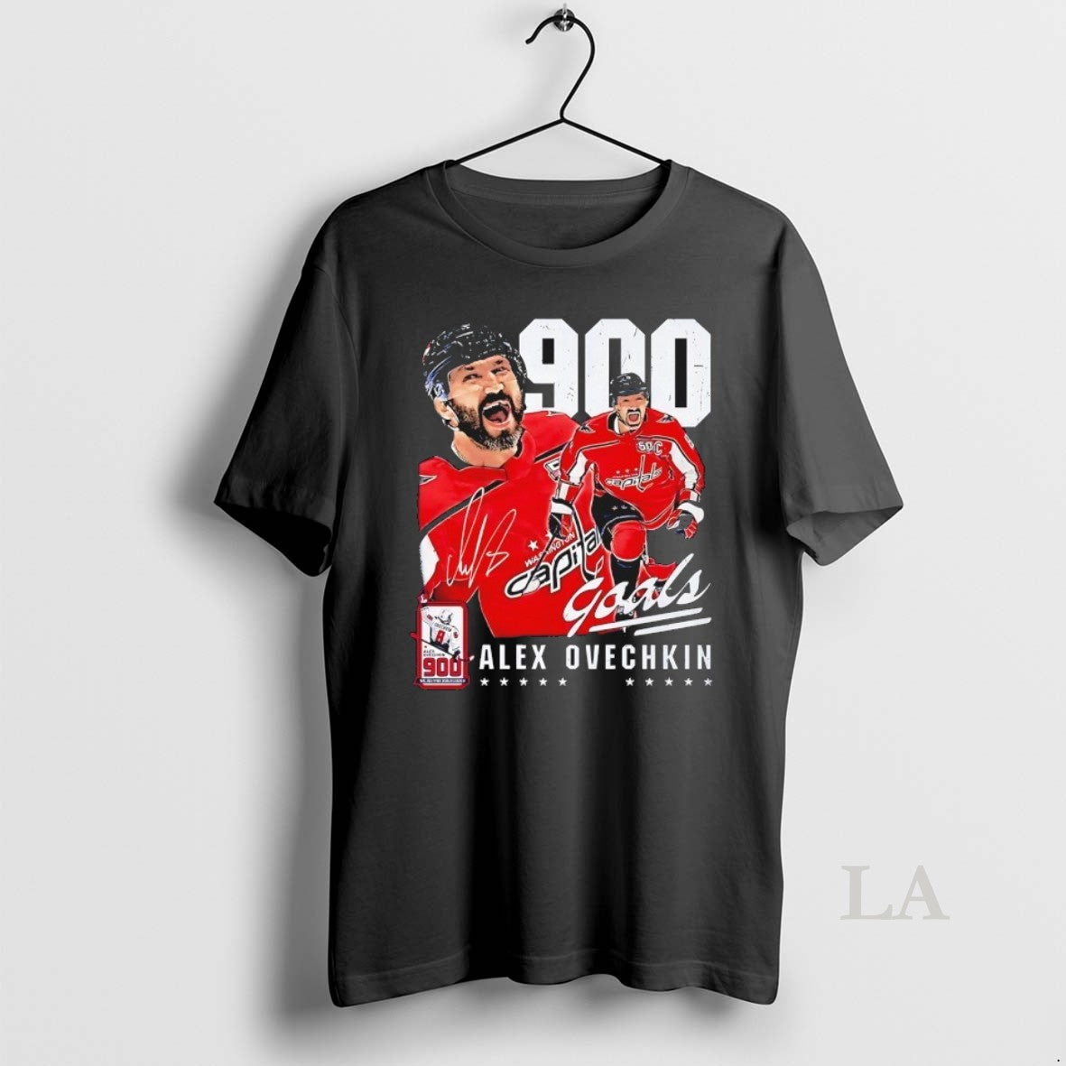 Original Alexander Ovechkin Washington Capitals 900 Goals Signature Graphic