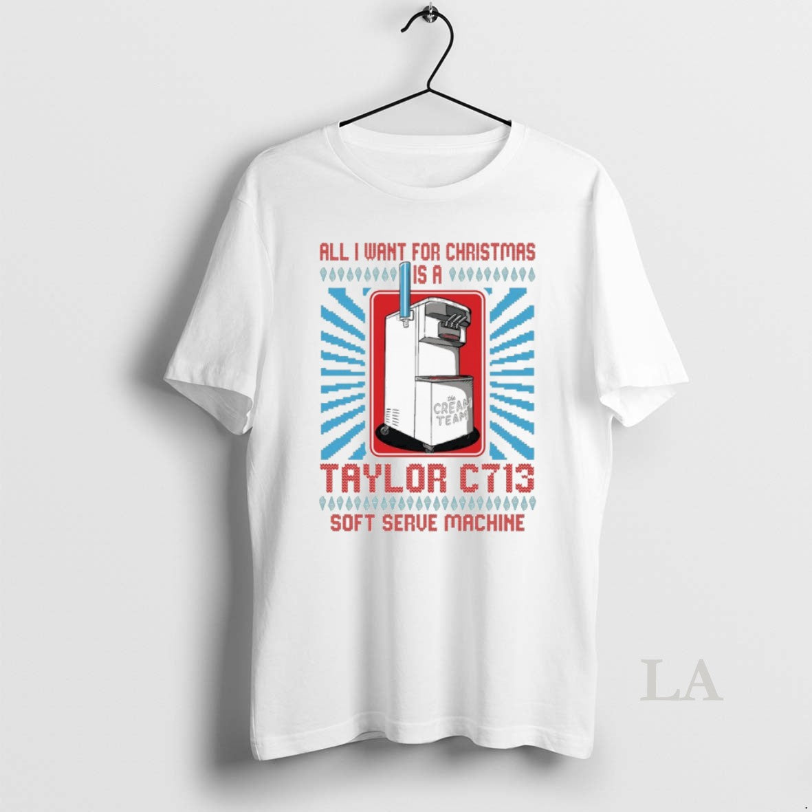 Original All I Want For Christmas Is A Taylor C713 Soft Serve Machine Cream Team