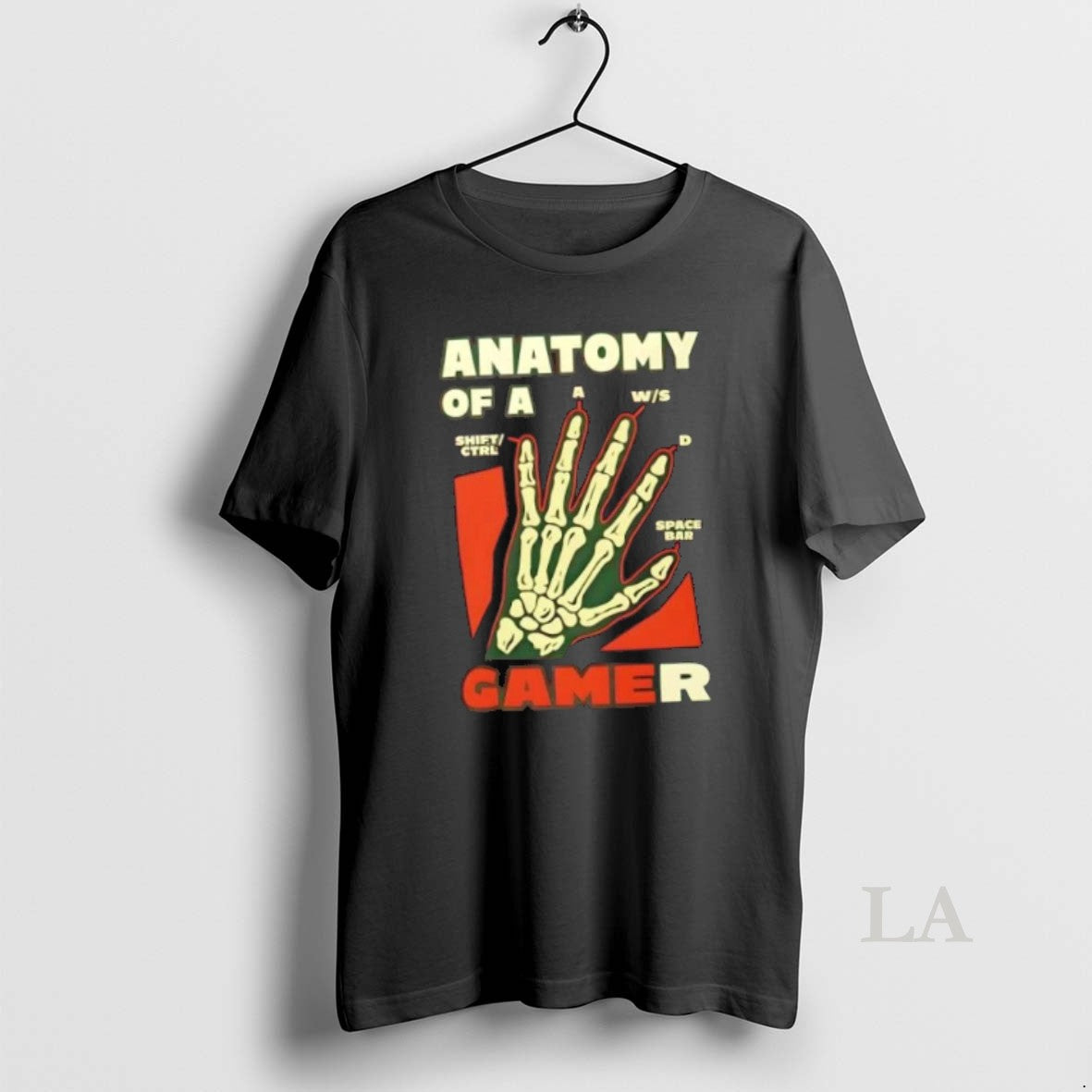 Original Anatomy Of A Gamer Gaming Skeleton