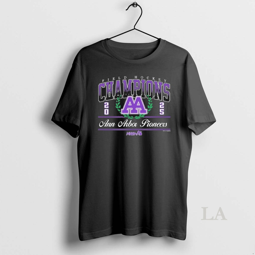 Original Ann Arbor Pioneers 2025 Mhsaa Field Hockey Champions