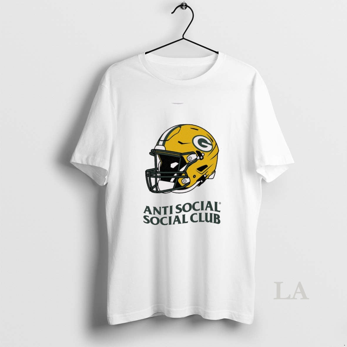 Original Anti Social Social Club X Green Bay Packers Impact Helmet