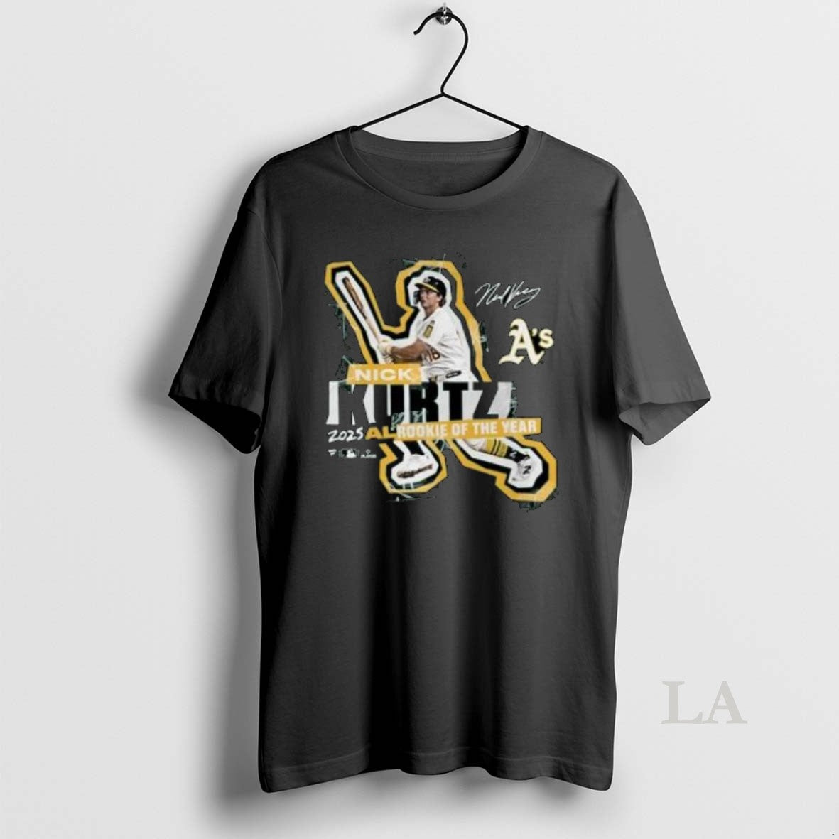 Original Athletics Nick Kurtz 2025 American League Rookie Of The Year
