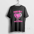Original Atlanta Falcons Football X Pink Out Hearts