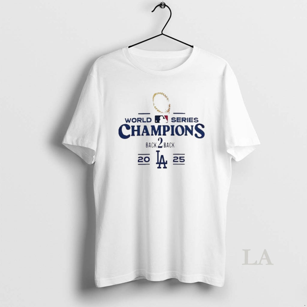 Original Back To Back La Champions 2025 World Series Champions