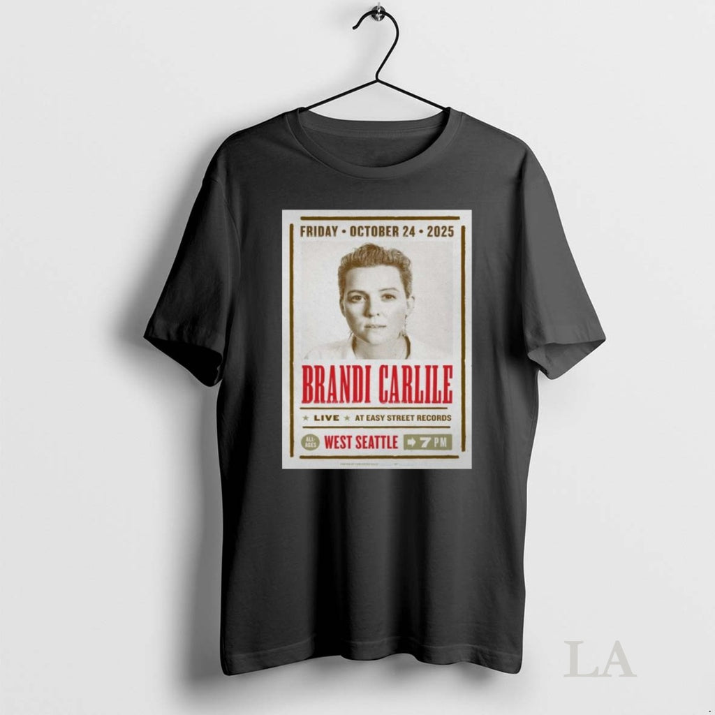Original Brandi Carlile Seattle Wa Friday October 24 2025 Tee Sweater