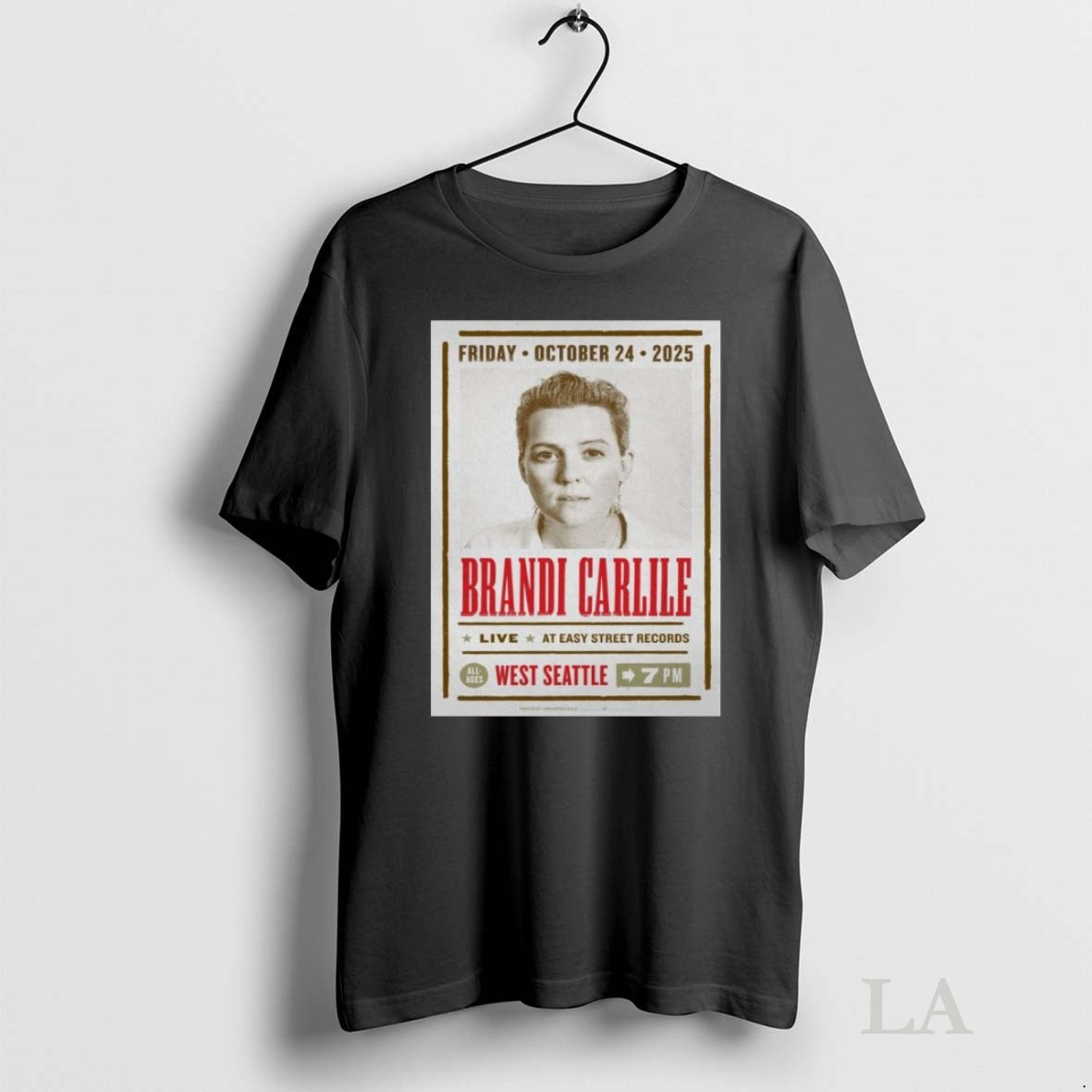 Original Brandi Carlile Seattle Wa Friday October 24 2025 Tee Sweater