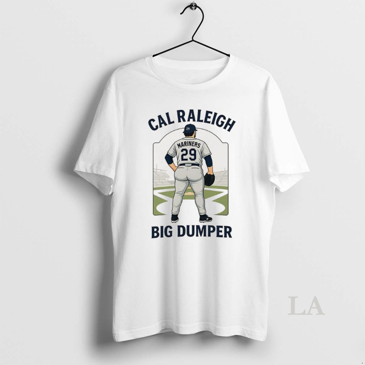 Original Cal Raleigh Big Dumper Cartoon