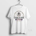 Original Charlie Kirk Jesus Defeated Death 1993 2025 White