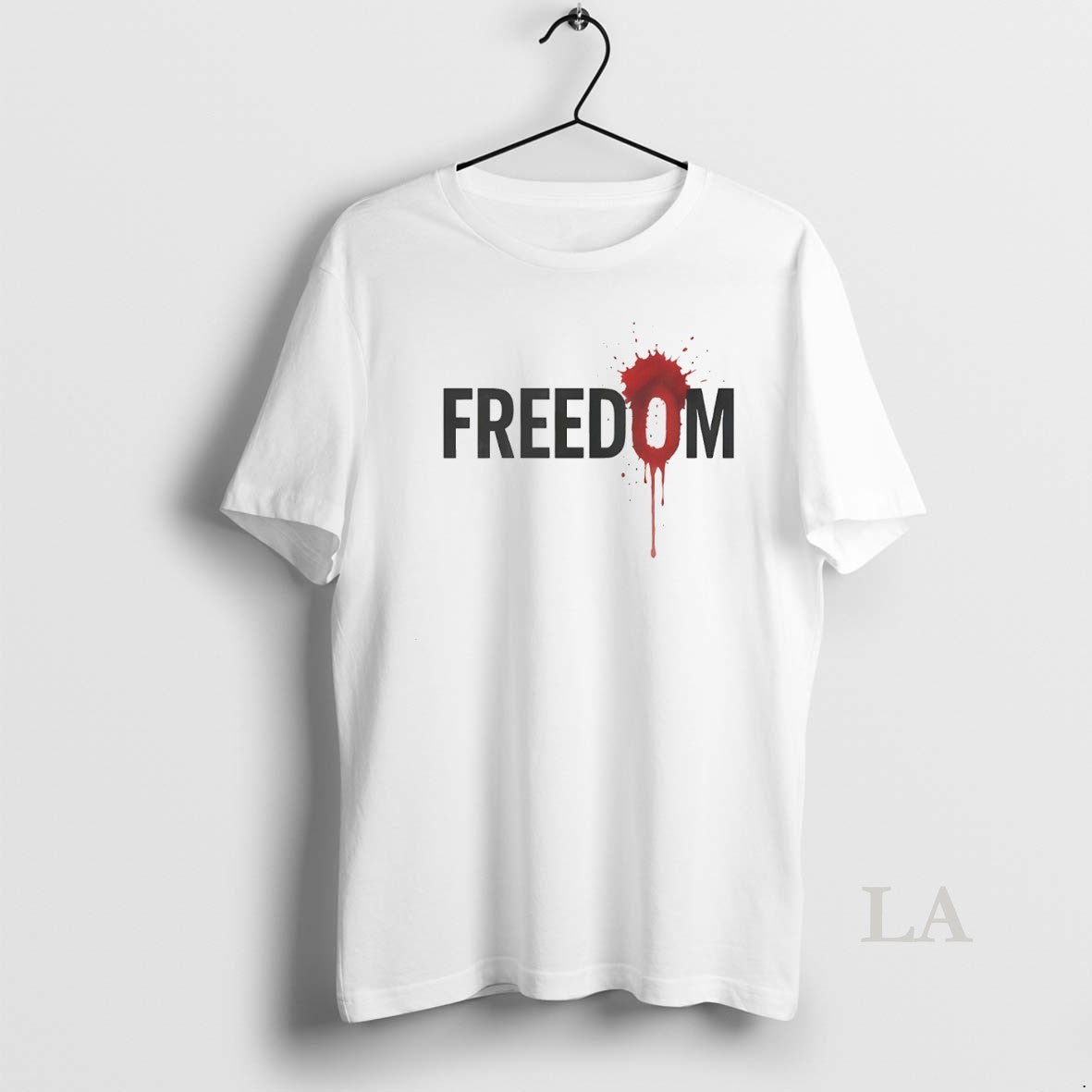 Original Charlie Kirk Freedom Was Shot 2025 White