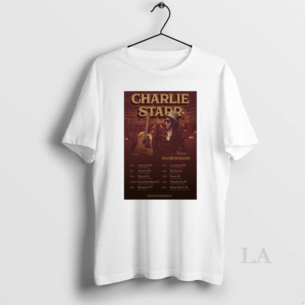 Original Charlie Starr 2026 Acoustic Tour